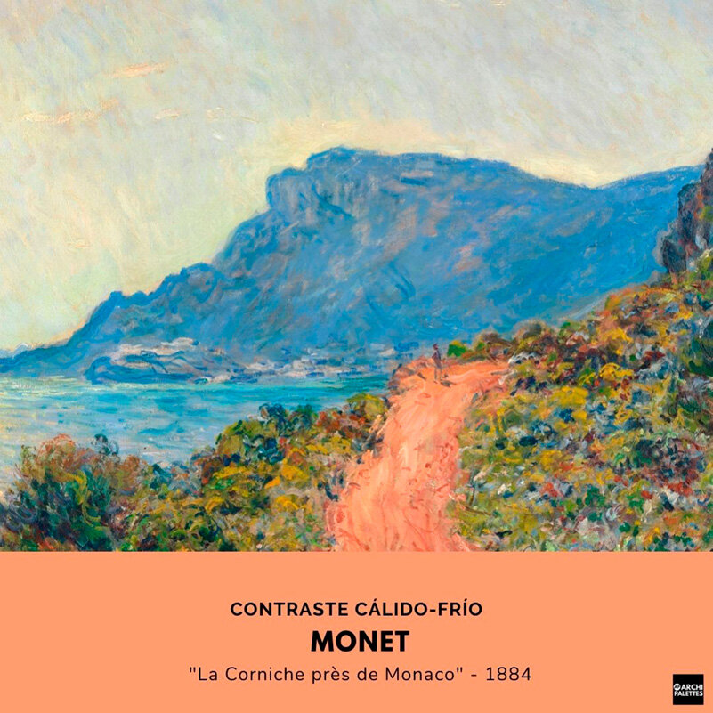 4-Contraste cálido-frío-MONET-Archipalettes.com.jpg